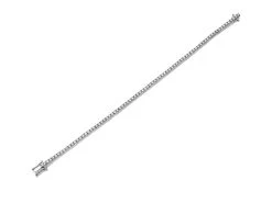 18ct White Gold 3 Carat Diamond Tennis Bracelet - D45933