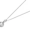 9ct White Gold Diamond Necklace - 30pts - D5657