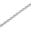 9ct White Gold Diamond Brick Link Bracelet - 1/2ct - D5720