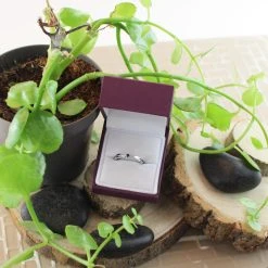 9ct White Gold Sapphire And Diamond Crossover Ring - D63141 -Fhinds Shop D63141 L 4