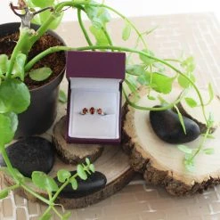 9ct White Gold Citrine And Diamond Ring - 10pts - D63169 7 9ct White Gold Citrine And Diamond Ring - 10pts - D63169 -Fhinds Shop D63169 L 4