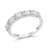 9ct White Gold 1 Carat Diamond Band Ring - D66153