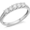 9ct White Gold Diamond Ring - 1/2ct - AGI Certificated - D71177