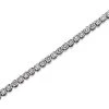 9ct White Gold 1 Carat Diamond Tennis Bracelet - D9569