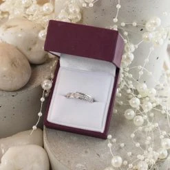 My Diamonds Silver Diamond Band Ring - D99154 7 My Diamonds Silver Diamond Band Ring - D99154 -Fhinds Shop D99154 L 4