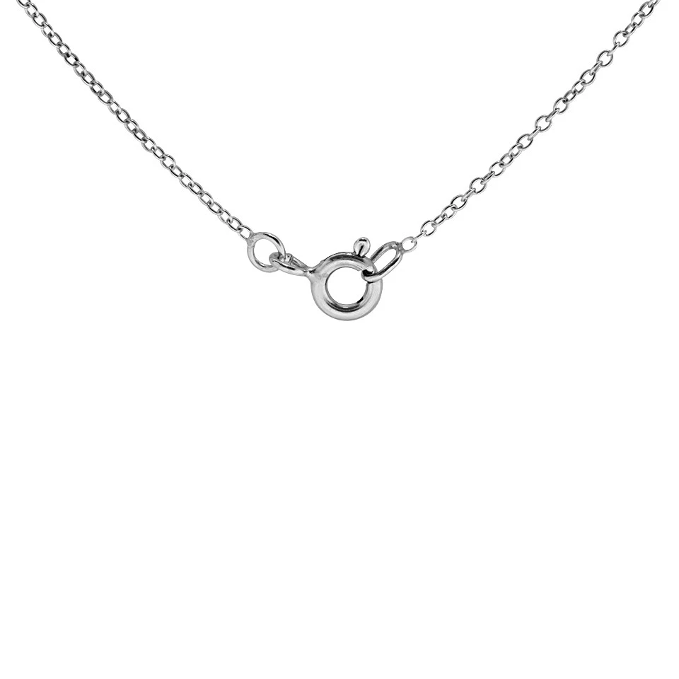 My Diamonds Silver Diamond Wave Trilogy Necklace - D99178 2 My Diamonds Silver Diamond Wave Trilogy Necklace - D99178 - Image 2