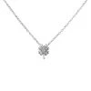 My Diamonds Silver Diamond Lucky Clover Necklace - D99188