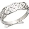 Silver Celtic Band Ring - F4855
