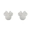 Disney Silver Minnie Mouse Stud Earrings - F6753