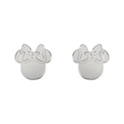 Disney Silver Minnie Mouse Stud Earrings - F6753