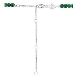 TI SENTO Silver Green Malachite Beaded Necklet - F6941 -Fhinds Shop F6941 L 3