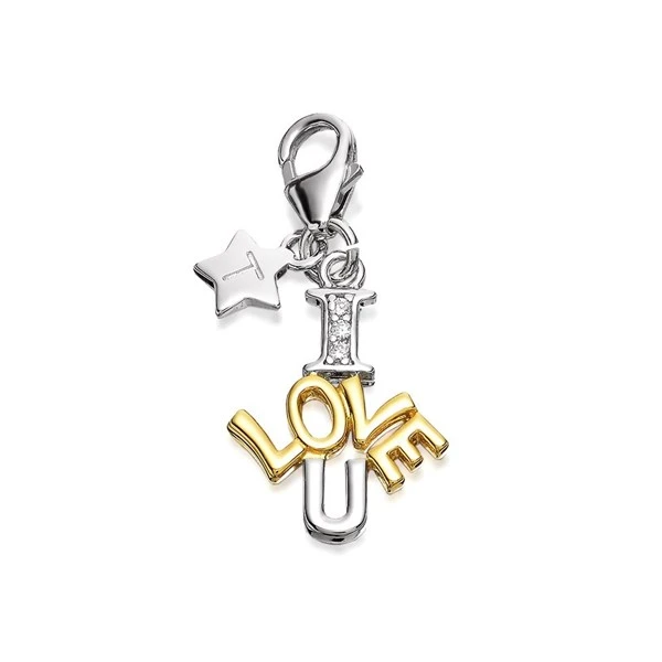 Tingle SCH314 I Love U Charm - F8061 1 Tingle SCH314 I Love U Charm - F8061