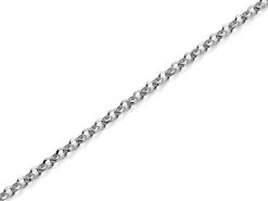 Silver 1mm Wide Belcher Chain - 16in - F8737