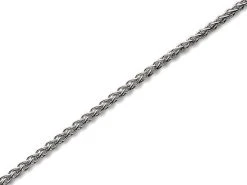 Silver 1mm Wide Spiga Chain - 18in - F8924