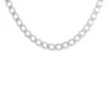 Silver 5.5mm Wide Curb Chain - 20in - F90006