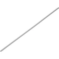 Silver 1.5mm Wide Snake Chain - 22in - F9315