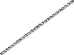 Silver 2mm Wide Curb Chain - 30in - F9617