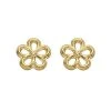 9ct Gold Daisy Stud Earrings - 5mm - G0168