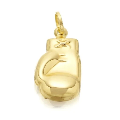 9ct Gold Boxing Glove Charm - G3323 1 9ct Gold Boxing Glove Charm - G3323 -Fhinds Shop G3323 L 1
