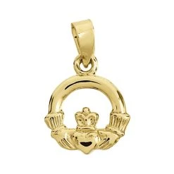 9ct Gold Claddagh Charm - G3331