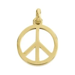 9ct Gold Peace Charm - G3332