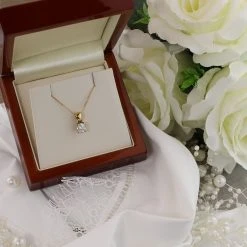 18ct Gold Diamond Solitaire Necklace - 72pts - H/I1 - H07383 -Fhinds Shop H07383 L 3