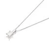 18ct White Gold Diamond Solitaire Necklace - 72pts - J/SI1 - H0752