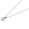 18ct White Gold Diamond Solitaire Necklace - 81pts - J/I1 - H08125