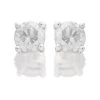 18ct White Gold Diamond Solitaire Stud Earrings - 91pts Per Pair - G-H/SI2 - H0980
