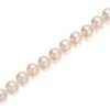 9ct White Gold Cultured Freshwater Pearl Necklace - 17.5in - J9567