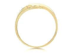 9ct Gold Scroll Ring - EXCLUSIVE - R1902 -Fhinds Shop R1902 L 3