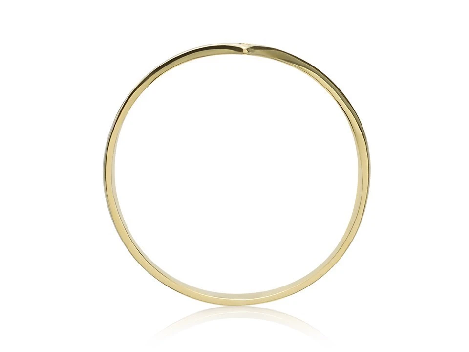 9ct Gold Wishbone Ring - R1915 3 9ct Gold Wishbone Ring - R1915 - Image 3