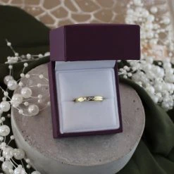 9ct Gold Two Colour Diamond Crossover Ring - R2110 5 9ct Gold Two Colour Diamond Crossover Ring - R2110 -Fhinds Shop R2110 L 4