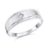 9ct White Gold Diamond Ring - R3932