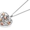 Clogau Silver And 9ct Rose Gold Fairy Locket - R4872