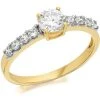 9ct Gold Cubic Zirconia Ring - R5916