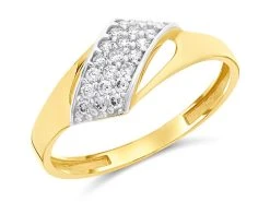 9ct Gold Cubic Zirconia Ring - R5973