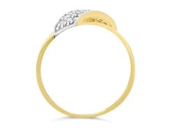 9ct Gold Cubic Zirconia Ring - R5973 -Fhinds Shop R5973 L 3