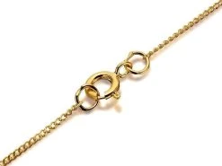 9ct Gold Two Colour Crystal Heart Locket And Chain - R7234 5 9ct Gold Two Colour Crystal Heart Locket And Chain - R7234 -Fhinds Shop R7234 L 3