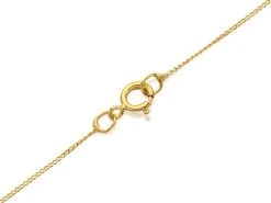 9ct Gold Two Colour Heart Locket And Chain - R7245 -Fhinds Shop R7245 L 3