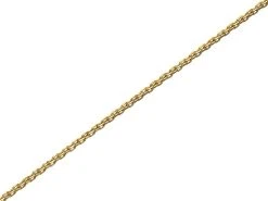 9ct Gold 1mm Solid Wide Trace Chain - 18in - R9404