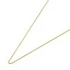 9ct Gold 1mm Wide Fine Spiga Chain - 16in - R9433