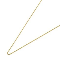 9ct Gold 1mm Wide Fine Spiga Chain - 16in - R9433