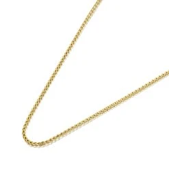 9ct Gold 1mm Wide Franco Chain - 20in - R9530