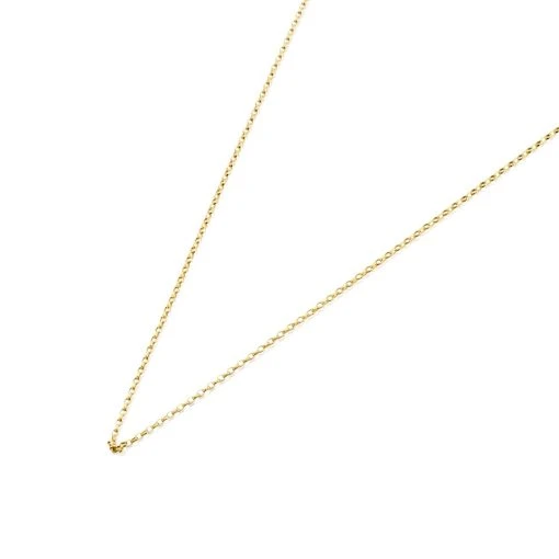 9ct Gold 1mm Wide Diamond Cut Belcher Chain - 20in - R9823 -Fhinds Shop R9823 L 1