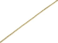 9ct Gold 2mm Wide Round Solid Belcher Chain - 20in - R9836