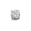 18ct White Gold Diamond Solitaire Single Stud Earring - 37pts - Z50605