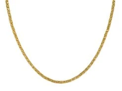 14ct Gold Fancy Chain - 18in - Z50935
