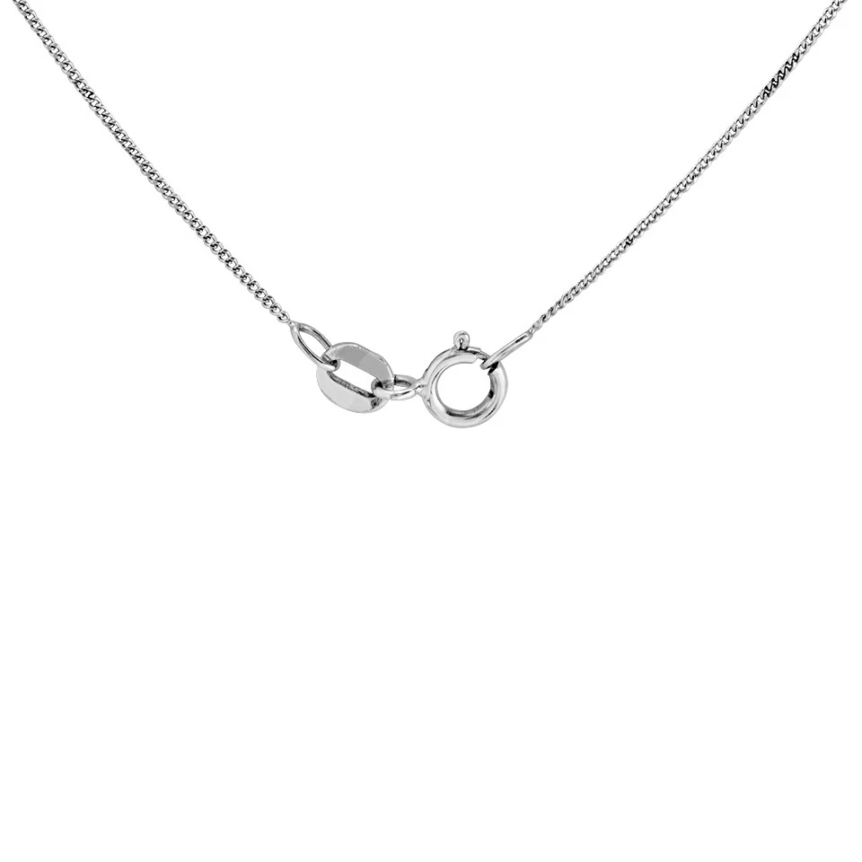 18ct White Gold Emerald Cut Diamond Solitaire Necklace - 1/3ct - Z5153 2 18ct White Gold Emerald Cut Diamond Solitaire Necklace - 1/3ct - Z5153 - Image 2